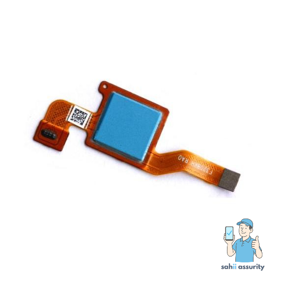 Fingerprint Sensor with Flex Cable for Xiaomi Redmi Note 5 Pro Blue